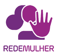 Banner de acesso ao aplicativo Rede Mulher, com informações e serviços de proteção para mulheres vítimas de violência doméstica no Estado do Rio de Janeiro